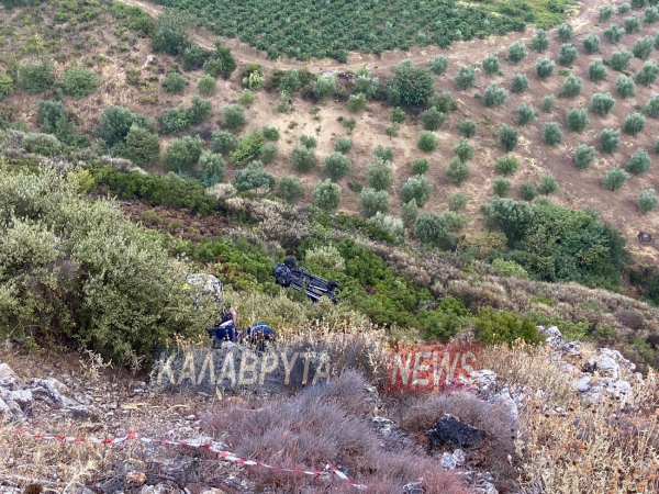 Τραγωδία στην Αχαΐα: Έπαθε εγκεφαλικό και έπεσε στον γκρεμό! Πατέρας τριών παιδιών!