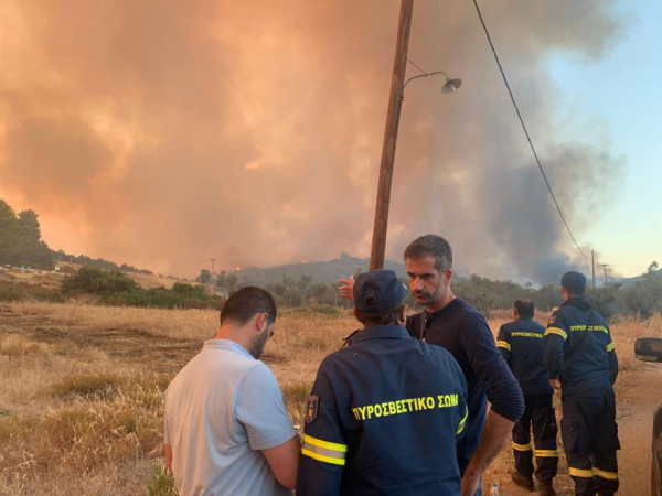 Μπακογιάννης από Εύβοια: Είμαστε έτοιμοι για το χειρότερο, αλλά δεν υπάρχει λόγος ανησυχίας