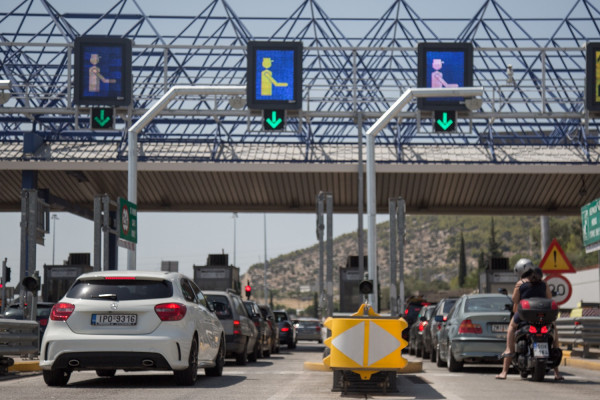 Οι νέες τιμές των διοδίων στον αυτοκινητόδρομο Πατρών – Αθηνών