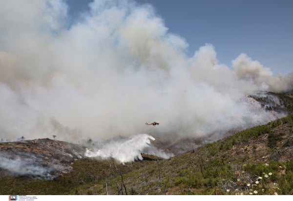 Φωτιά στην Θεσσαλονίκη, επί ποδός η Πυροσβεστική