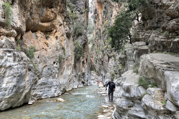 Κλειστό την Κυριακή 6/10 το φαράγγι της Σαμαριάς λόγω της κακοκαιρίας Cassandra