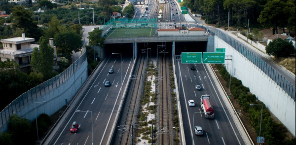 Μειωμένη κατά 40% η κίνηση στην Αττική Οδό