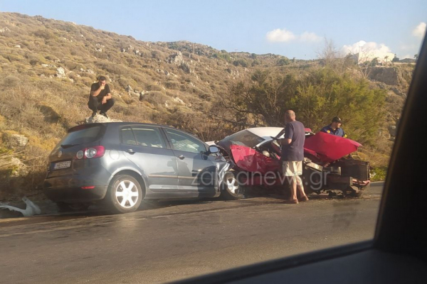 Τραγωδία στο Ρέθυμνο: Ένας νεκρός και 4 τραυματίες σε τροχαίο