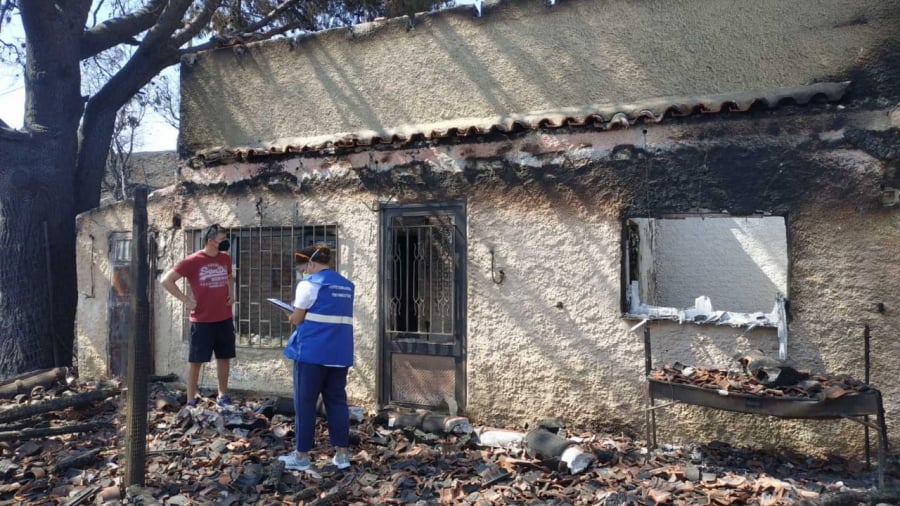 Φωτιά στην Αττική: Ξεκίνησε η καταγραφή των ζημιών – Επί τόπου τα ειδικά κλιμάκια