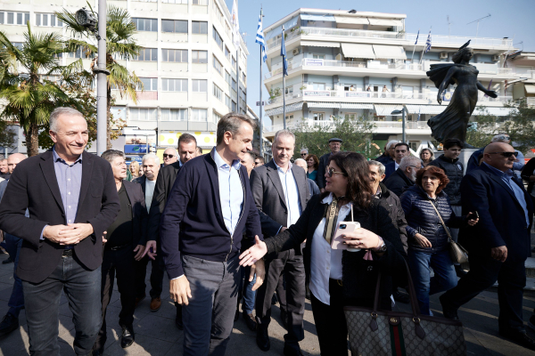 Μητσοτάκης από Κατερίνη: «Δεν είναι η ώρα να ξανακυλήσουμε την πολιτική ζωή της χώρας στον βούρκο»