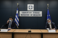 Στην Ιερά Σύνοδο για τους εμβολιασμούς Κικίλιας και Τσιόδρας