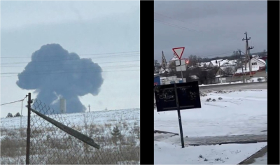 «Βόμβα» από τη Ρωσία: Οι Ουκρανοί κατέρριψαν το Ιλιούσιν με τους αιχμαλώτους με πύραυλο (βίντεο)