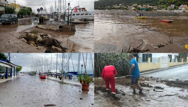 Στο έλεος του καιρού - Δύο νεκροί σε Ηλεία και Κυπαρισσία - Καταιγισμός κεραυνών, 10.500 μόνο σε Ιόνιο και Δ. Ελλάδα