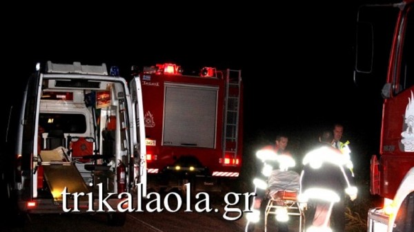 Νεκρός 19χρονος σε τροχαίο στα Τρίκαλα