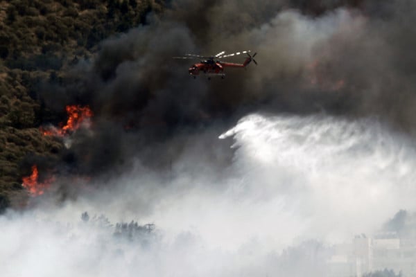 «Κόκκινος» συναγερμός και αύριο για την εκδήλωση πυρκαγιών