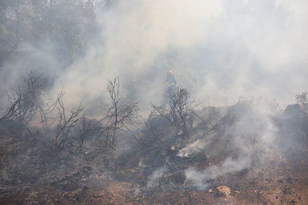 Φωτιά στην Αττική: Τοξικά σωματίδια στην ατμόσφαιρα - Βάλτε μάσκα