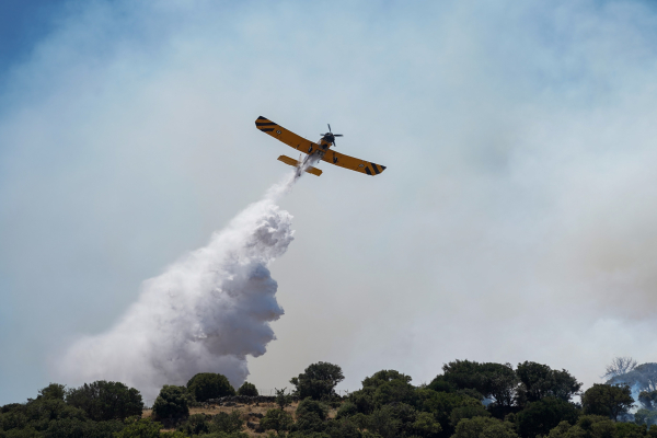 Φωτιά τώρα στα Ιωάννινα - Στη «μάχη» 5 αεροσκάφη