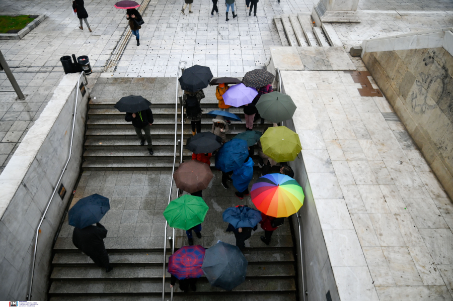 Άστατος καιρός με καταιγίδες, κεραυνούς και δυνατούς ανέμους σε αρκετές περιοχές έως την Παρασκευή