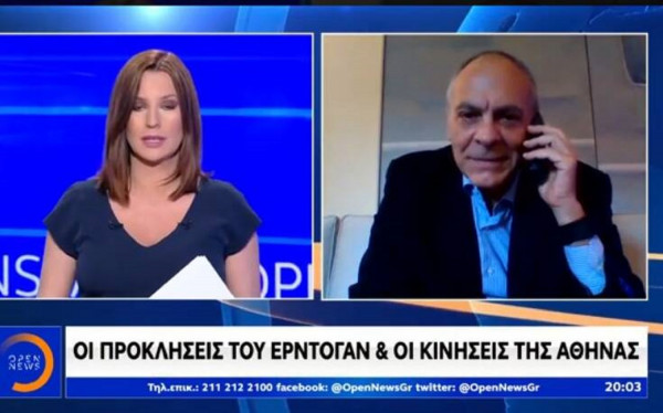 Σύμβουλος εθνικής ασφαλείας Μητσοτάκη: Αν χρειαστεί θα αντιδράσουμε και στρατιωτικά (video)