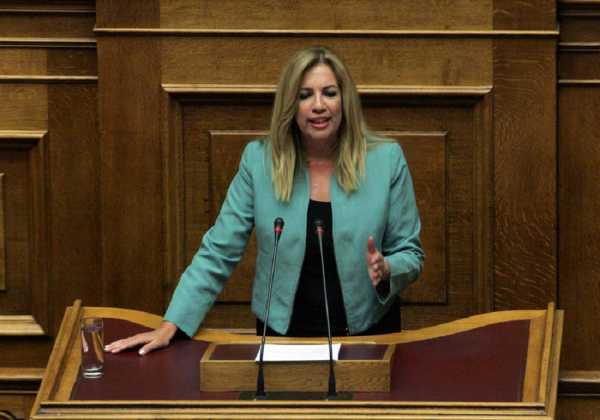 Γεννηματά: Το ΠΑΣΟΚ δεν πρόκειται να αντικαταστήσει τους ΑΝΕΛ