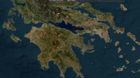 Η NASA «σκανάρει» τις φωτιές στην Ελλάδα - Όσα είδε ο δορυφόρος