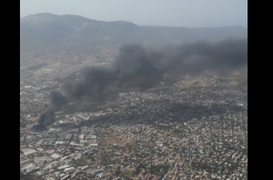 Εκρηξη και φωτιά σε εργοστάσιο στην Κηφισιά: Συγκλονιστικό βίντεο από τα 1.200 μέτρα