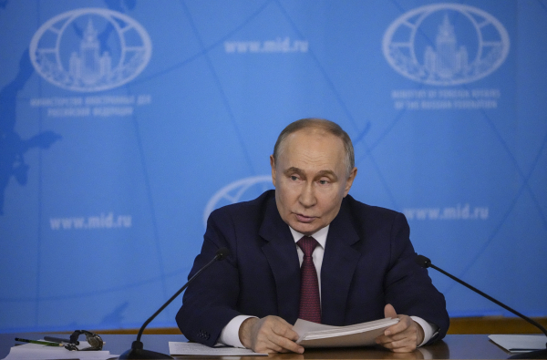 Πούτιν: Έτσι θα σταματήσει αύριο ο πόλεμος στην Ουκρανία