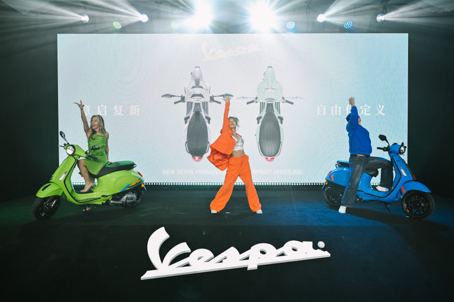 Η Vespa κατακτά την καρδιά της Κίνας