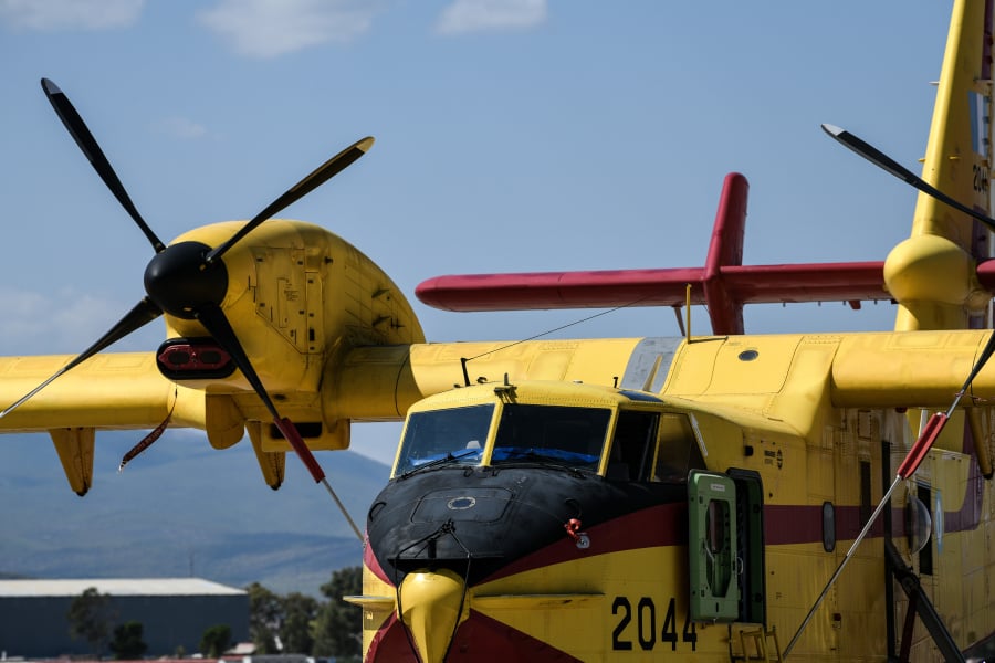 Φωτιά στην Κορινθία: Η ΕΕ έστειλε τρία αεροσκάφη για την κατάσβεση