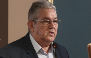 Συνάντηση Κουτσούμπα με εργαζομένους στα Μεταλλεία Κασσάνδρας