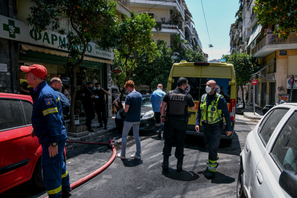 Τραγωδία στου Γκύζη: Νεκρός εντοπίστηκε άνδρας μετά από φωτιά σε διαμέρισμα (εικόνες)