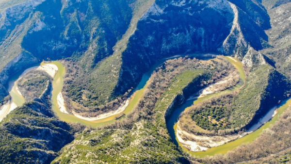 Οι εκπληκτικοί μαίανδροι του Νέστου, ένα υπέροχο παιχνίδισμα με τη φύση