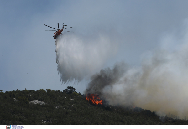 Υψηλός κίνδυνος πυρκαγιάς και την Τετάρτη - Σε επιφυλακή για 6 περιοχές