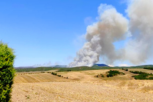 Μεγάλη φωτιά και στο Κιλελέρ, ενισχύονται επίγειες και εναέριες δυνάμεις (βίντεο, εικόνα)