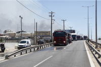 Φωτιά στη Βάρης - Κορωπίου: Πού υπάρχει διακοπή κυκλοφορίας