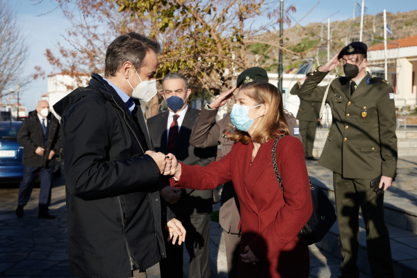 Στον Άη Στράτη για τα Θεοφάνεια ο Μητσοτάκης: «Καλή φώτιση στους συμπολίτες μας που είναι ανεμβολίαστοι»