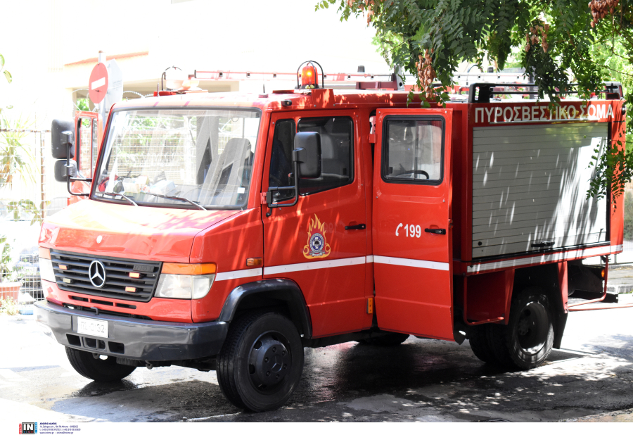 Φωτιά τώρα στα Πλατάνια Καρδίτσας