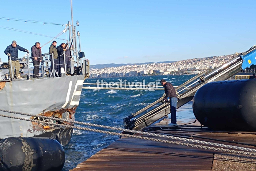 Θεσσαλονίκη: Σε εξέλιξη επιχείρηση στο «Βέλος» για τη ζημιά στην πρύμνη