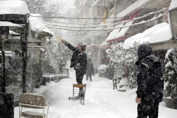 ΕΜΥ: Εκτακτο δελτίο με ισχυρές βροχές, καταιγίδες και χιόνια σήμερα