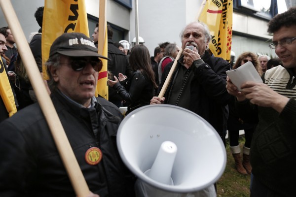 Συγκέντρωση συνταξιούχων για τις περικοπές στις συντάξεις