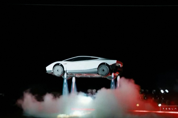 Πόσο κοστίζει το ιπτάμενο Tesla Roadster – Παρασκήνιο