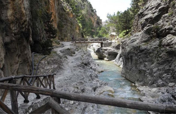 Κλειστό τη Δευτέρα το Φαράγγι της Σαμαριάς