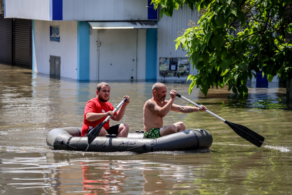 Η Κριμαία έχει νερό για 500 ημέρες, ανησυχία για την υδροδότηση μετά την έκρηξη στο φράγμα Καχόβκα