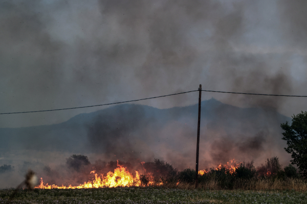 Επικίνδυνες πυρομετεωρολογικές συνθήκες το Σαββατοκύριακο -Μεγάλος ο κίνδυνος φωτιάς στην Αν. Αττική (χάρτης)