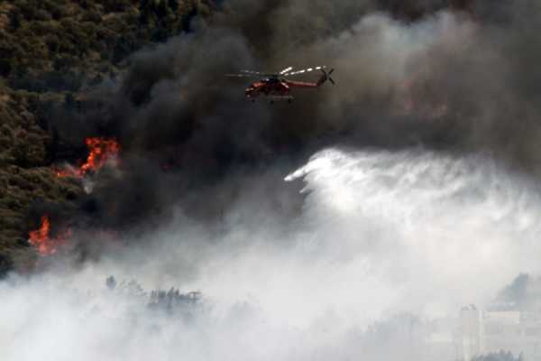 Πολύ υψηλός κίνδυνος πυρκαγιάς σήμερα - Οι περιοχές που είναι στο «κόκκινο»