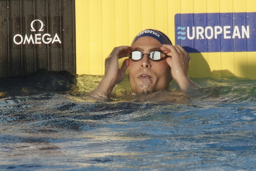 Κολύμβηση: Πρωταθλητής Ευρώπης ο Παπαστάμος με ρεκόρ και πρόκριση στους Ολυμπιακούς αγώνες