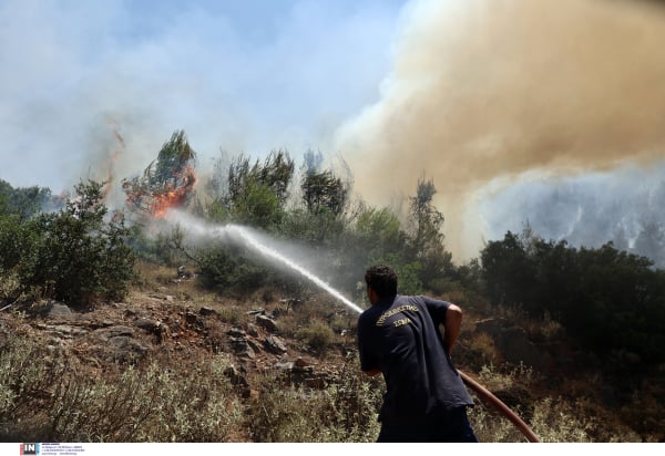 Υπό έλεγχο η φωτιά στην Κεφαλονιά