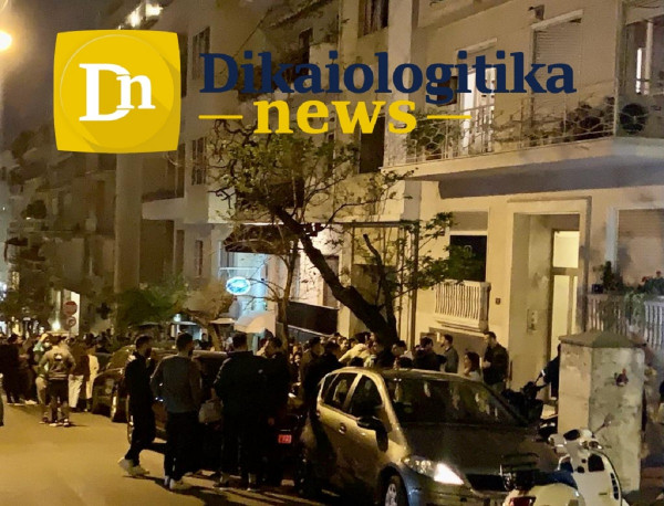 Έπιασε βροχή και «σχόλασε» το κορονοπάρτι στο Κολωνάκι (εικόνες)