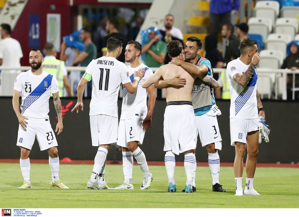 Η Εθνική Ομάδα για την τρίτη σερί νίκη στο Nations League