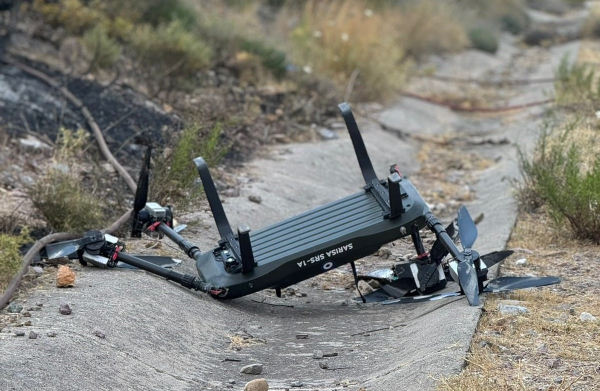 Φωτιά στα Γλυκά Νερά: Μυστήριο με το επαγγελματικό drone που έπεσε