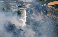 Φωτιά στην Αχαΐα: Καταστροφή για πάνω από 30.000 στρέμματα σε περίπου 12 ώρες - Δείτε χάρτη