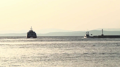 Πρόσκρουση πλοίου στο λιμάνι της Χίου
