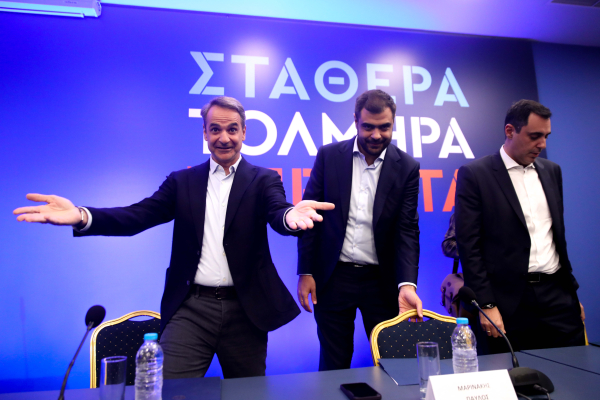 «Αν έγραφε Άδωνις θα ήταν πιο ανησυχητικό», το αστειάκι Μητσοτάκη στην Πολιτική Επιτροπή της ΝΔ