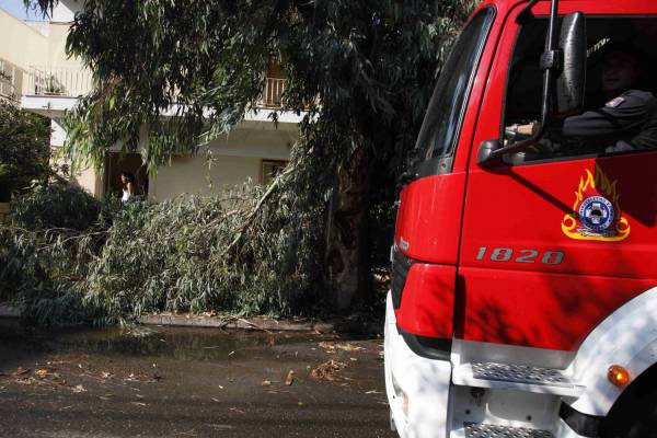 Πού έχει διακοπεί η κυκλοφορία στην Αττική λόγω πτώσης δέντρων