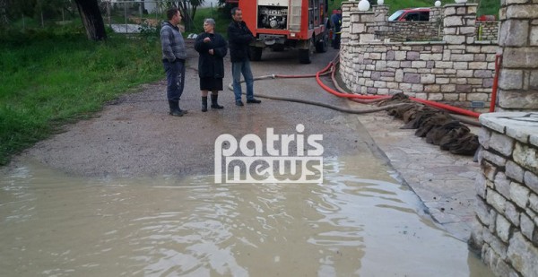 Η κακοκαιρία «χτυπά» τη νότια Ηλεία (pics)